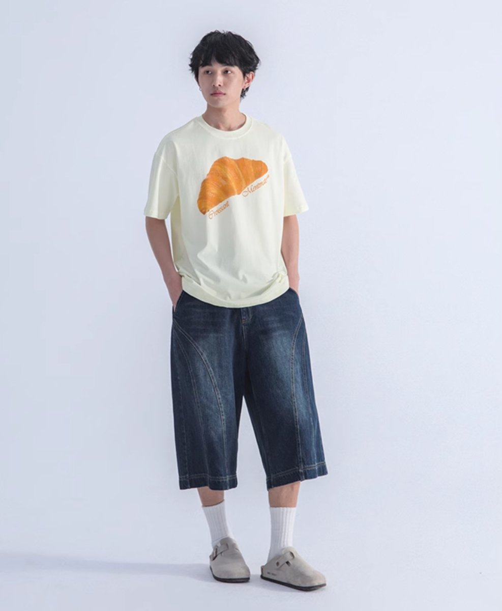 【250G】Crow Sampling Lint T-shirt　N242 - NNine