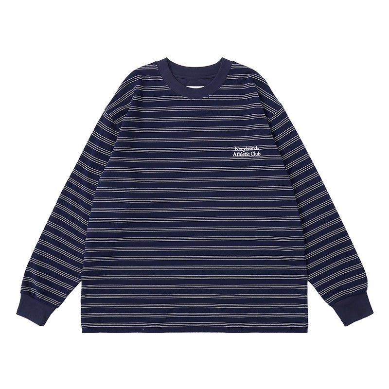 【300G】Border long -sleeved T-shirt　N192 - NNine