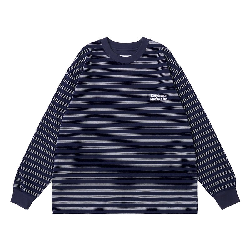 300G] Border long -sleeved T-shirt N192 – NNine