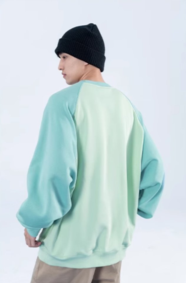 【325G】Raglan sleeve sweatshirt N38 - NNine