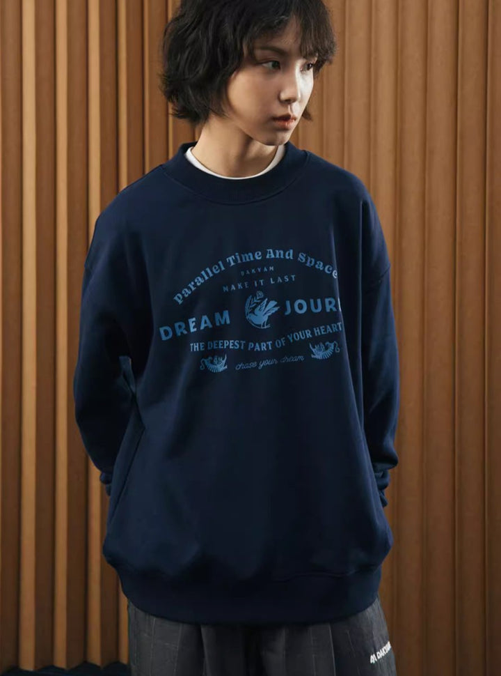 【325G】Retro print T -shirt　N220 - NNine