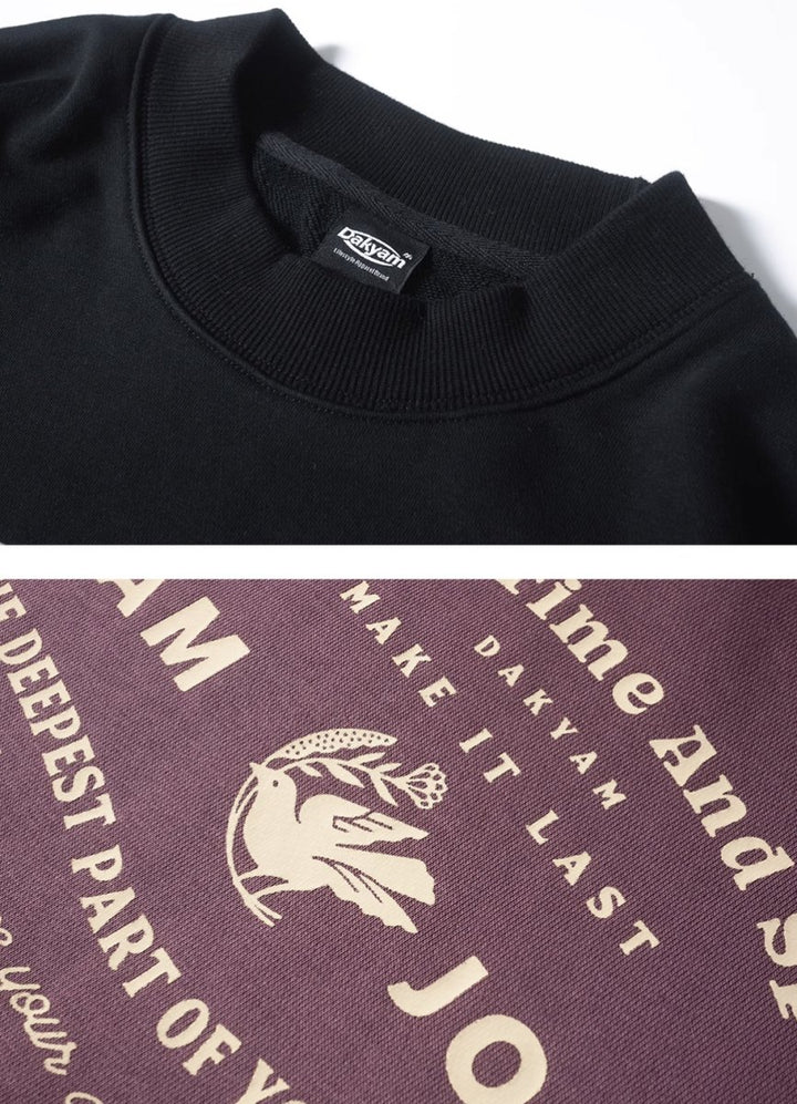 【325G】Retro print T -shirt　N220 - NNine