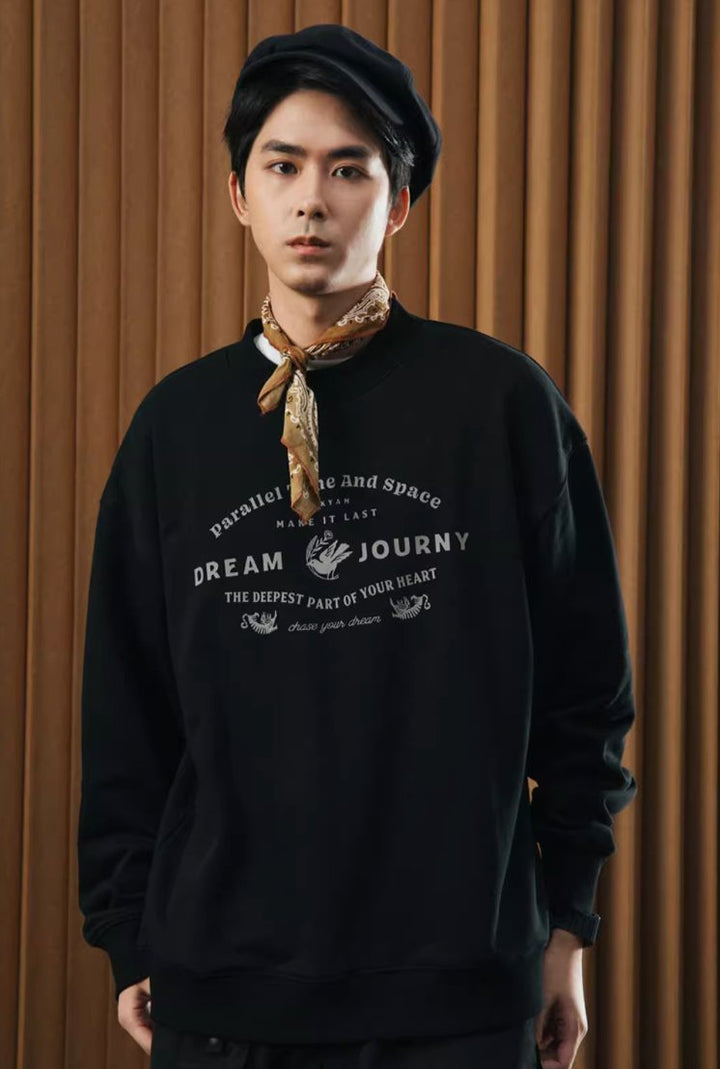 【325G】Retro print T -shirt　N220 - NNine