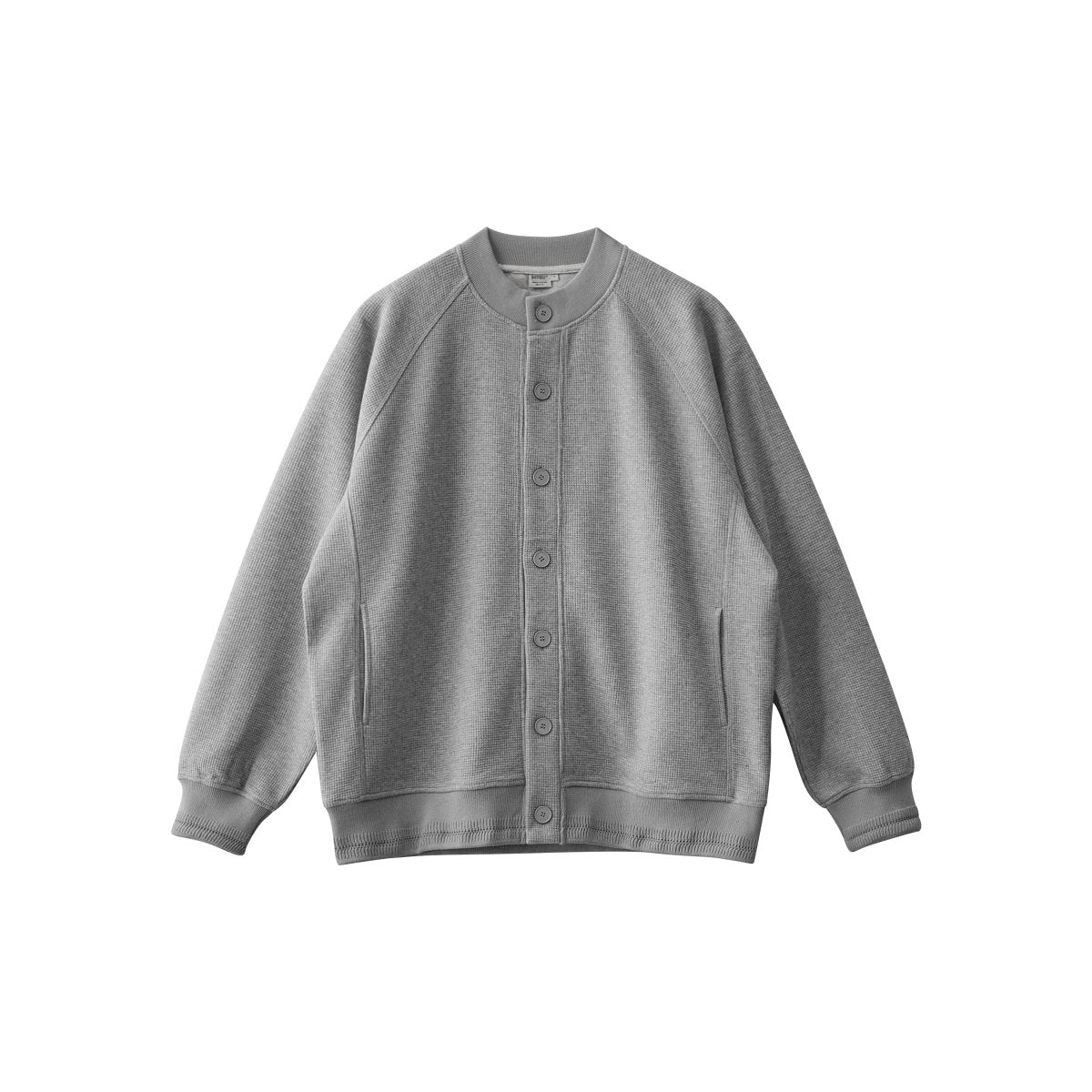 【400G】Heavyweight waffle knit cardigan N187 - NNine