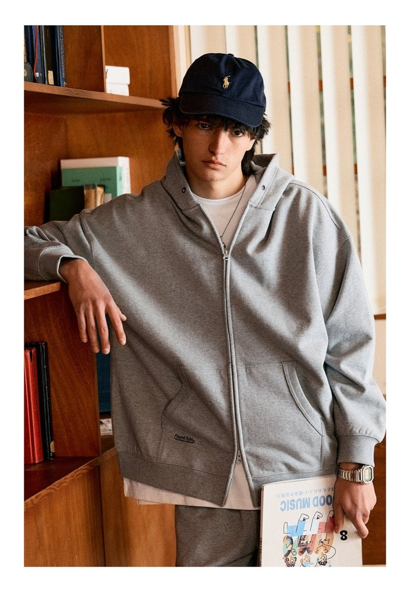 【470G】Heavy weight double zip hoodie N2816 - NNine