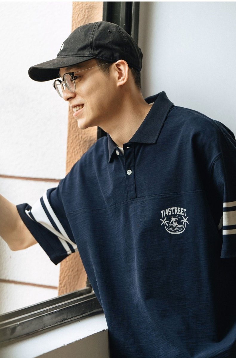 5th sleeve polo shirt WN76 - NNine