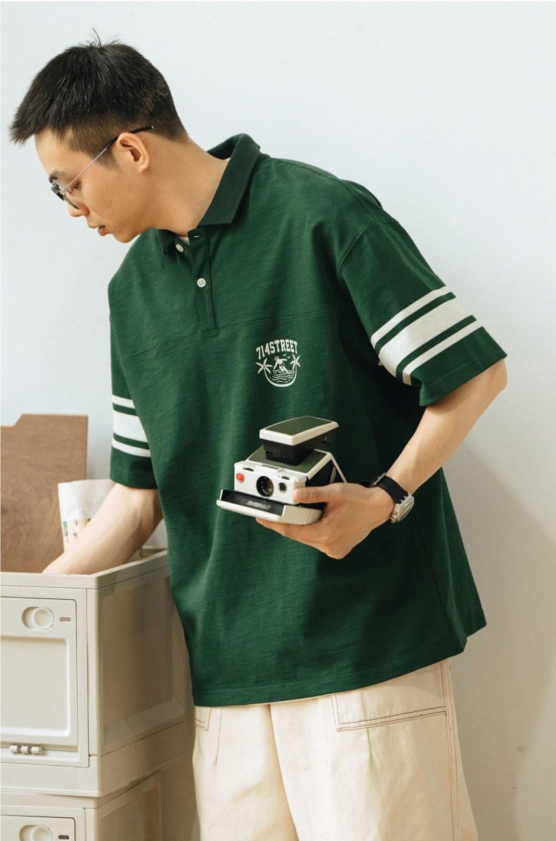 5th sleeve polo shirt WN76 - NNine