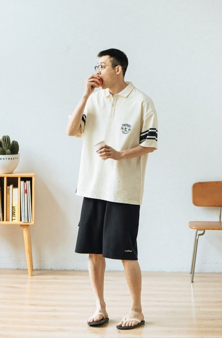 5th sleeve polo shirt WN76 - NNine