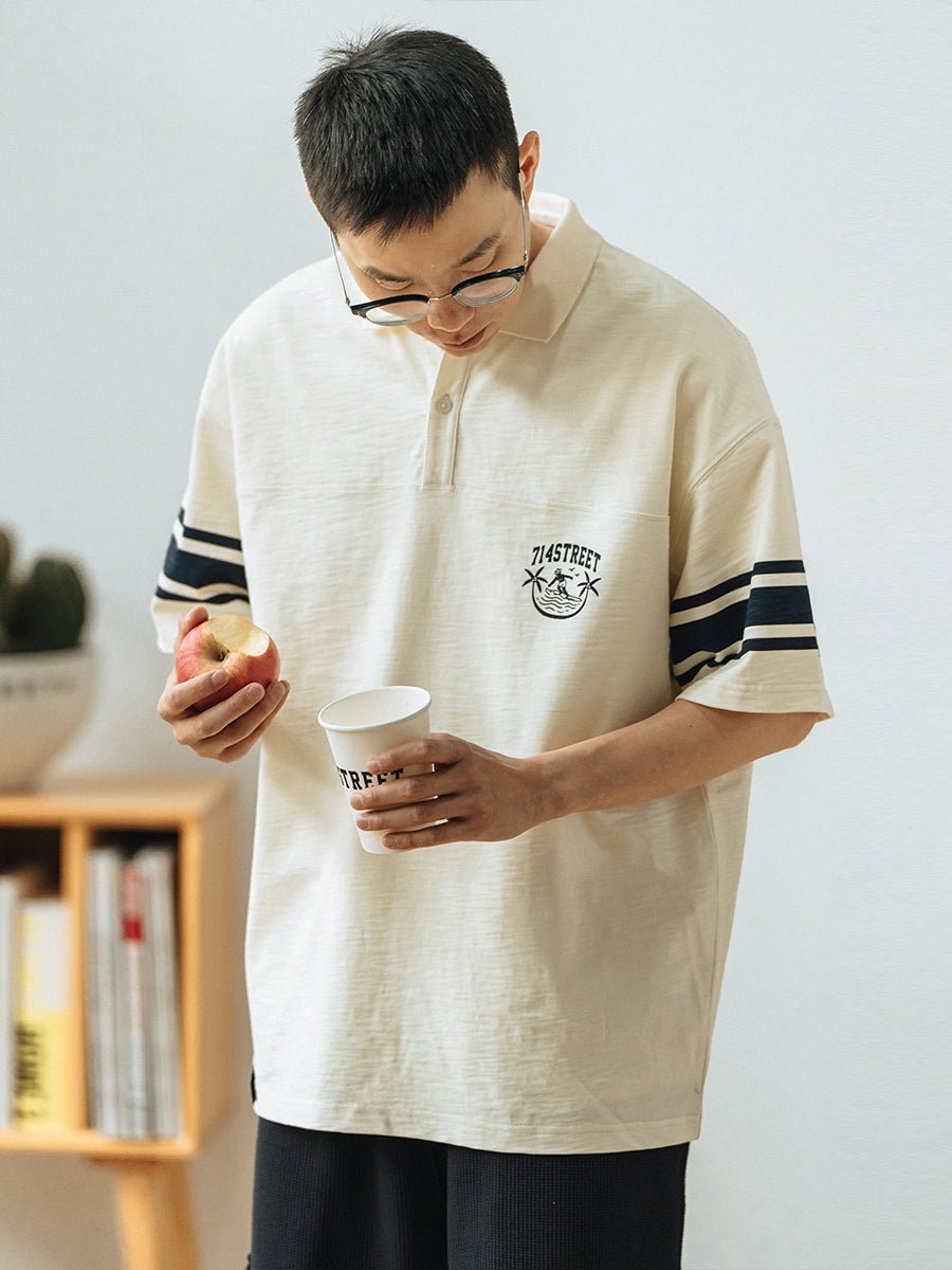 5th sleeve polo shirt WN76 - NNine