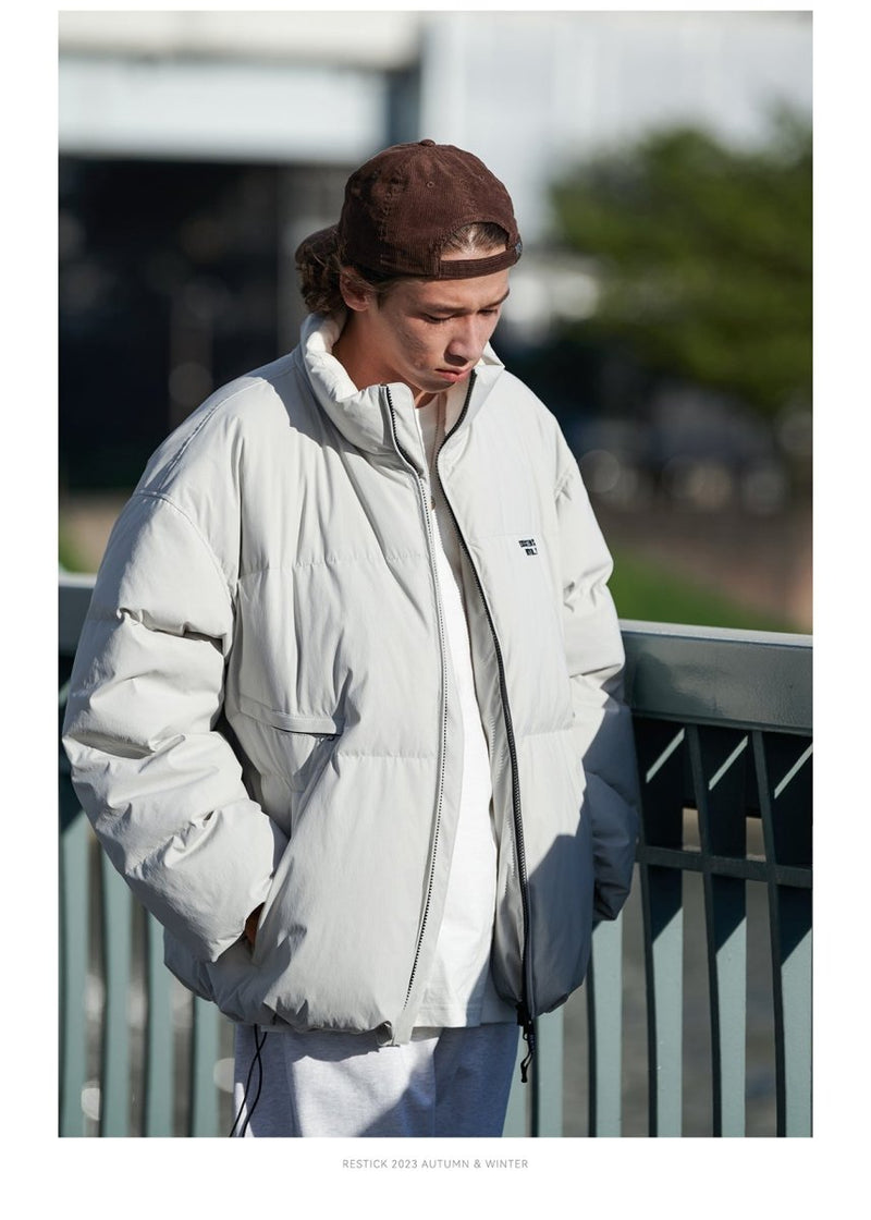 【650FP】Increased White Duck Stand Color Down Jacket N2756 - NNine