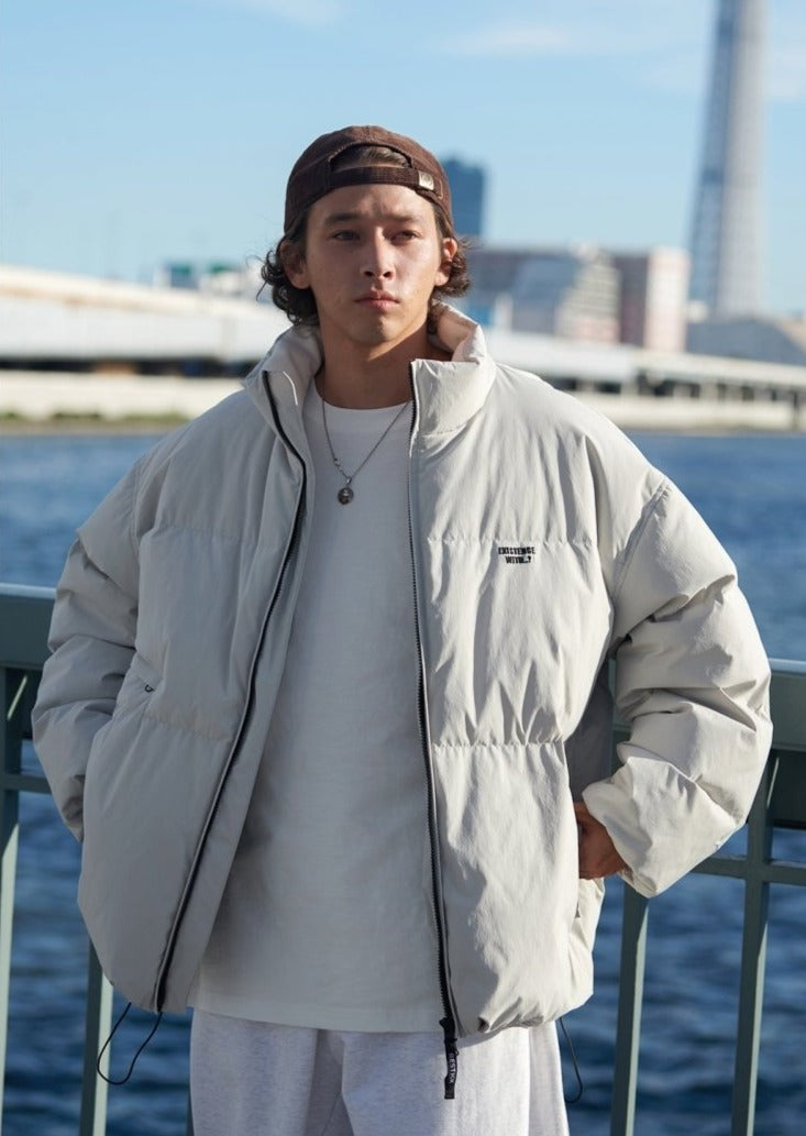【650FP】Increased White Duck Stand Color Down Jacket N2756 - NNine