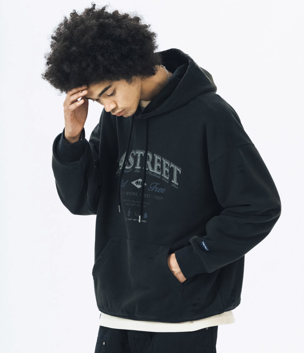 500G LOGO Print HOODIE N2368 – NNine