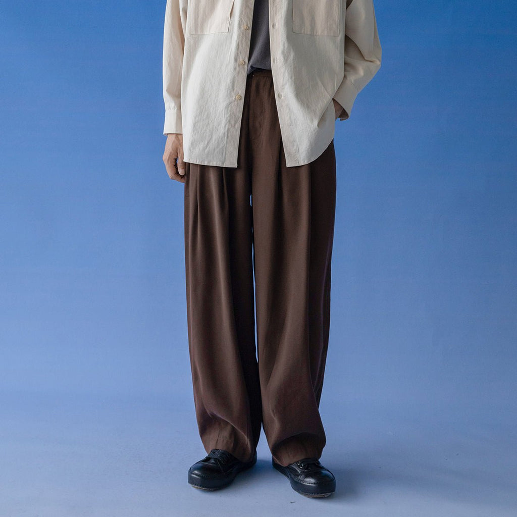 Loose Wide Pants All-Match / ルーズ ワイドパンツ 着回し抜群 ストレート N596