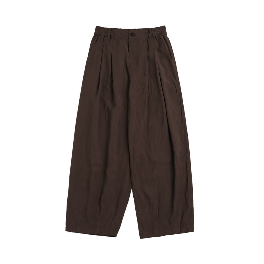 All match loose wide pants　N596 - NNine