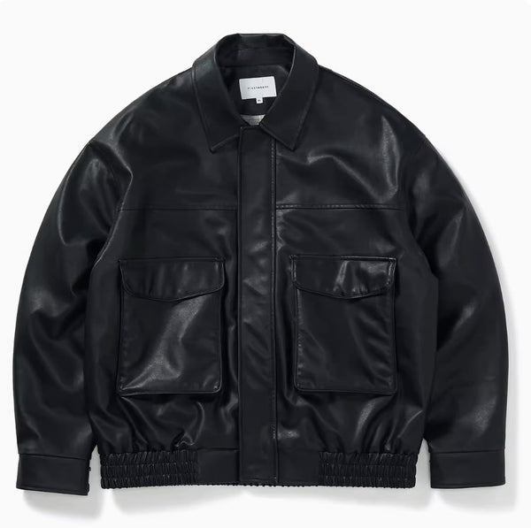 American retro leather jacket N2522 - NNine