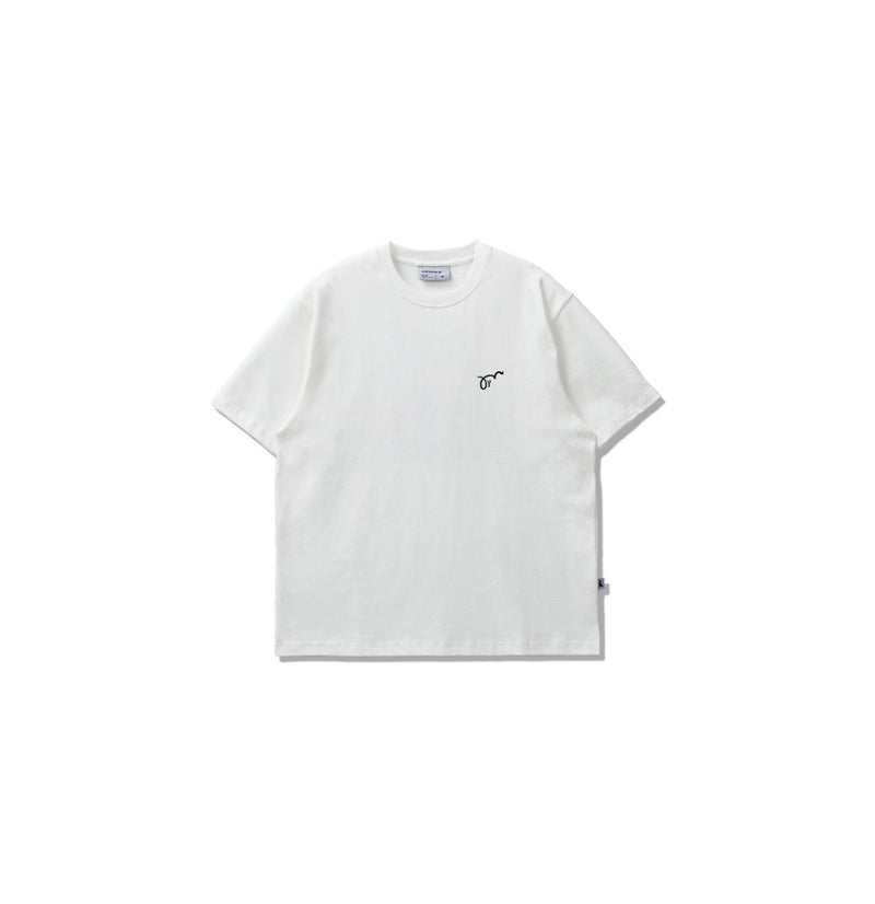 Back print cotton shirt WN197 - NNine