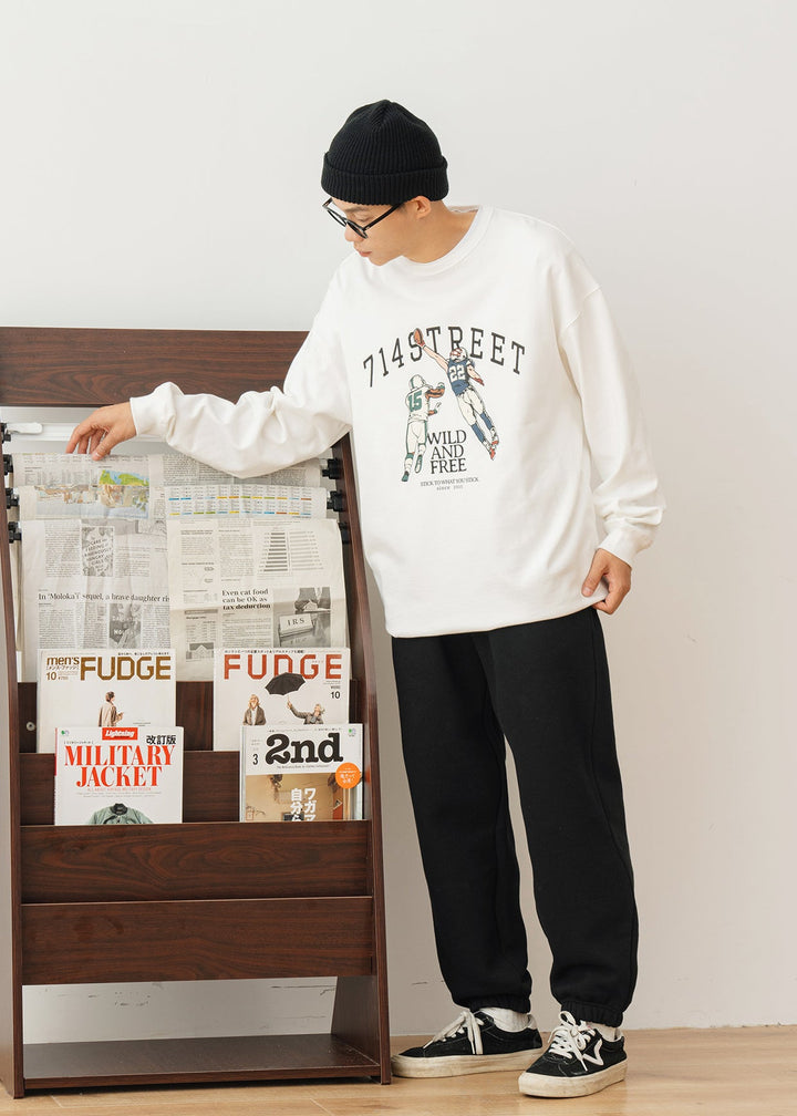 Baseball player long sleeve T-shirt　N788 - NNine