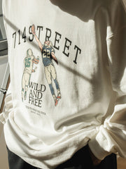 Baseball player long sleeve T-shirt　N788 - NNine