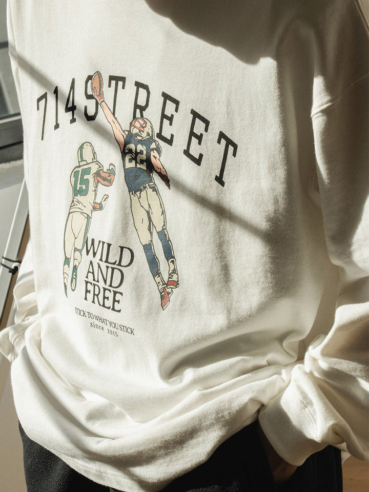 Baseball player long sleeve T-shirt　N788 - NNine