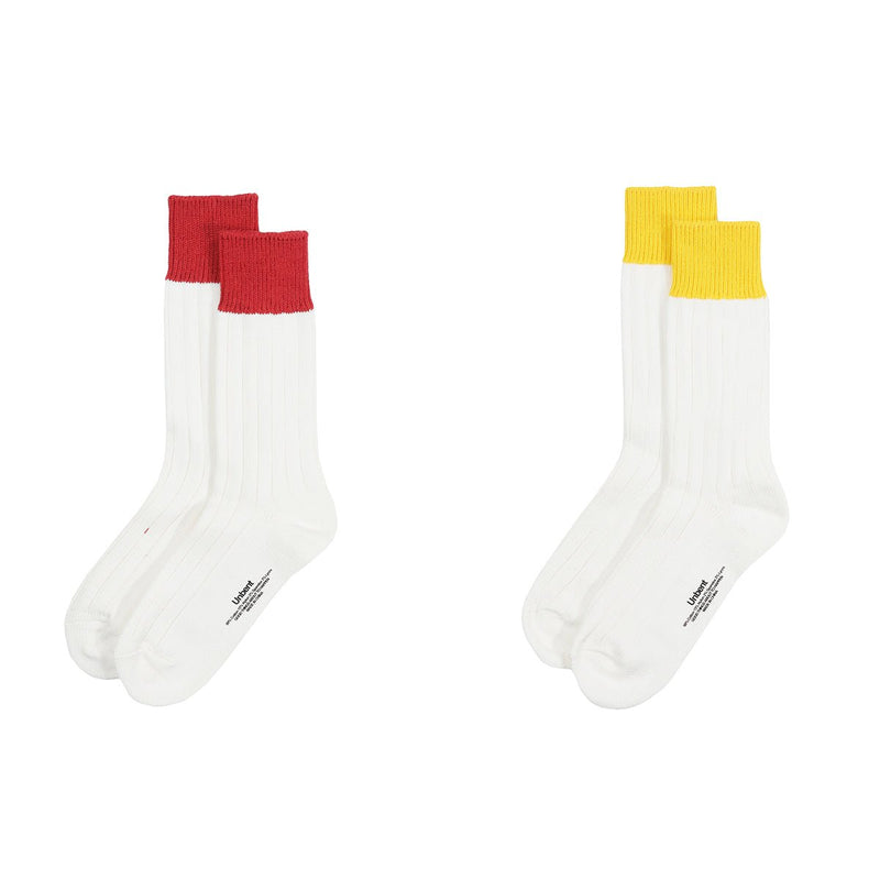 Bicolor Rib Socks N2132 - NNine