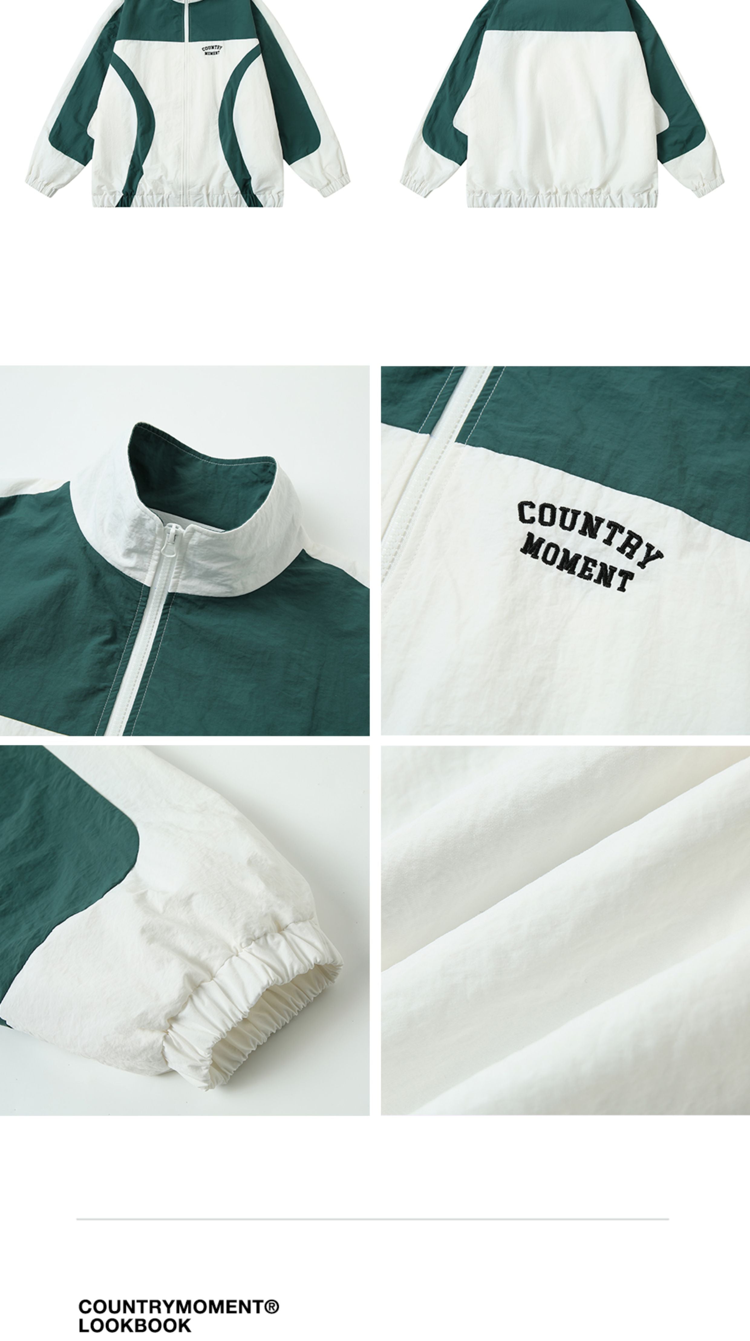 Bicolor track jacket N1780 – NNine