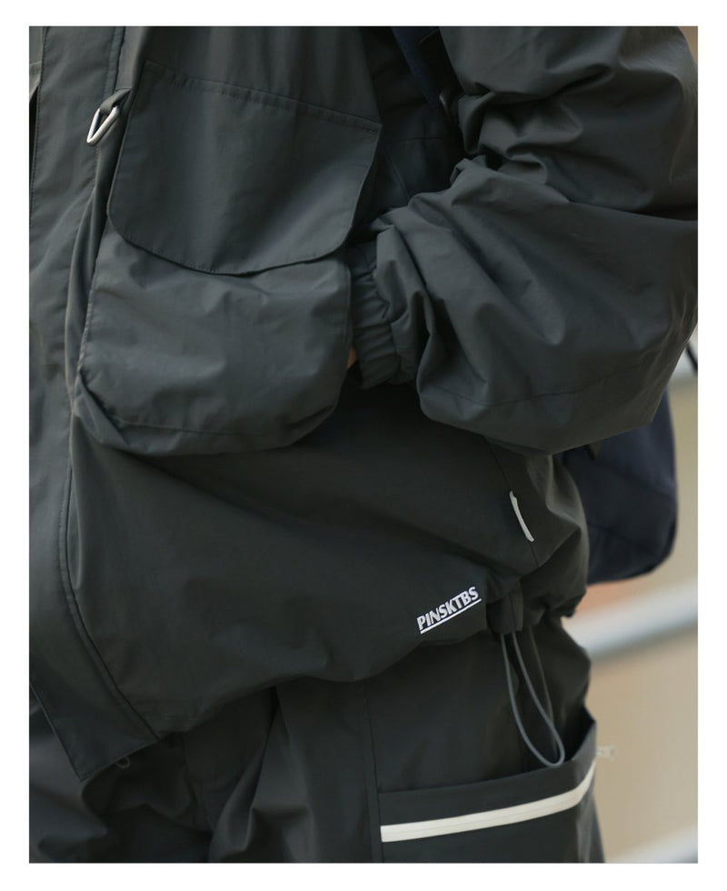 【撥水性】Big Pocket Military Jacket N2739 - NNine