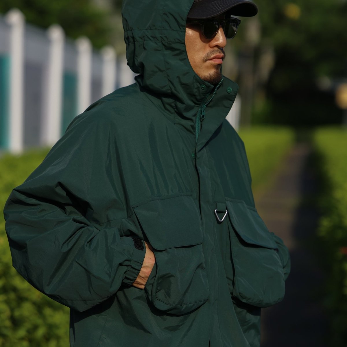 MYne】ネットポケットミリタリージャケット/Net Pocket Military Jacket-