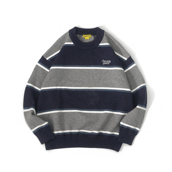 Border fit knit sweater N51 - NNine