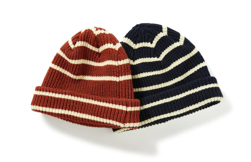 Border knit hat N1099 - NNine