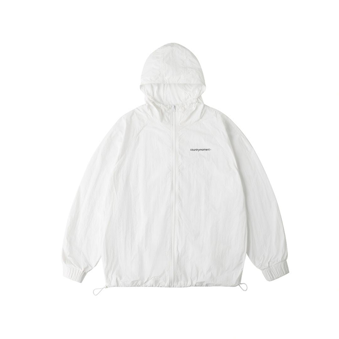 Breathable nylon zip hoodie N387 – NNine