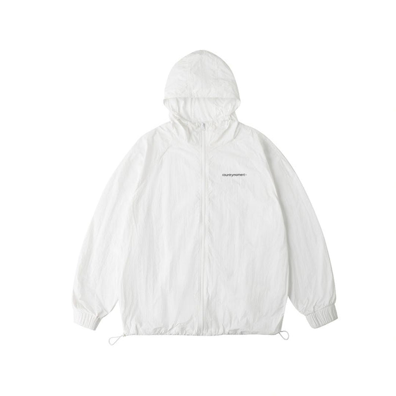 Breathable nylon zip hoodie　N387 - NNine
