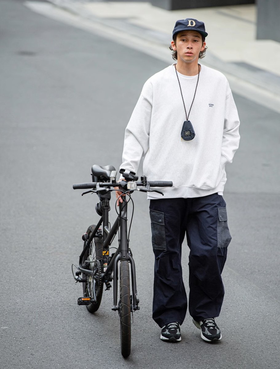 【遠赤外線効果】Brushed fleece sweatshirt N2379 - NNine