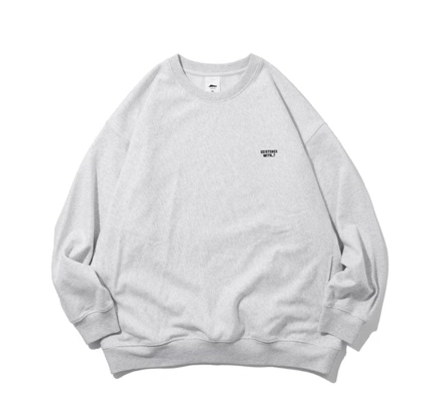【遠赤外線効果】Brushed fleece sweatshirt N2379