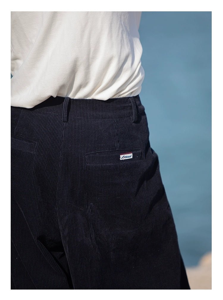 Check pattern patchwork corduroy pants N2971 - NNine