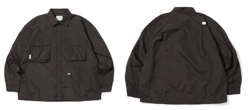 Check shirt jacket N2513 - NNine