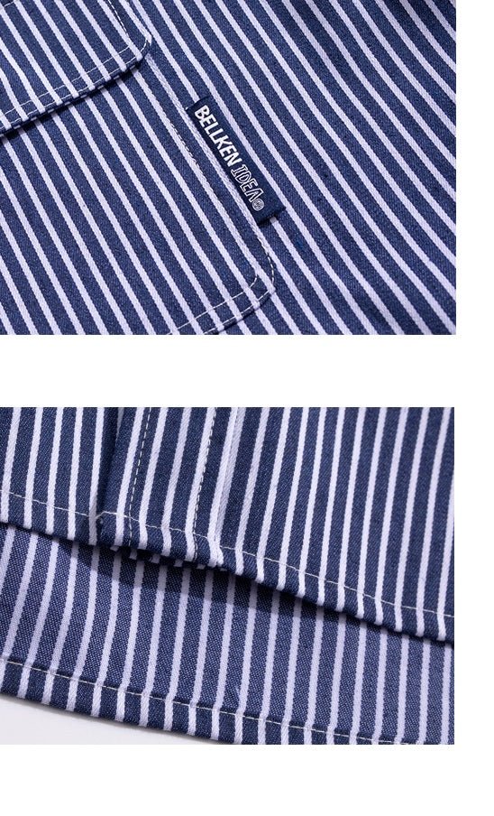 Classic design striped shirt N1807 – NNine