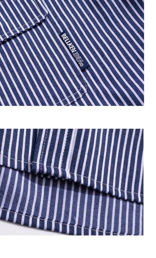 Classic design striped shirt N1807 - NNine