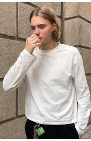Clean fit white T -shirt N2732 - NNine