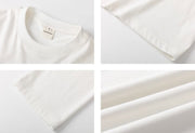 Clean fit white T -shirt N2732 - NNine