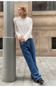 Clean fit white T -shirt N2732 - NNine