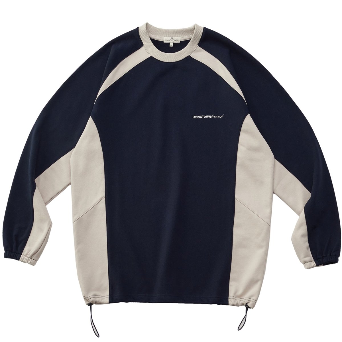 Contrast color sweatshirt N3048 - NNine