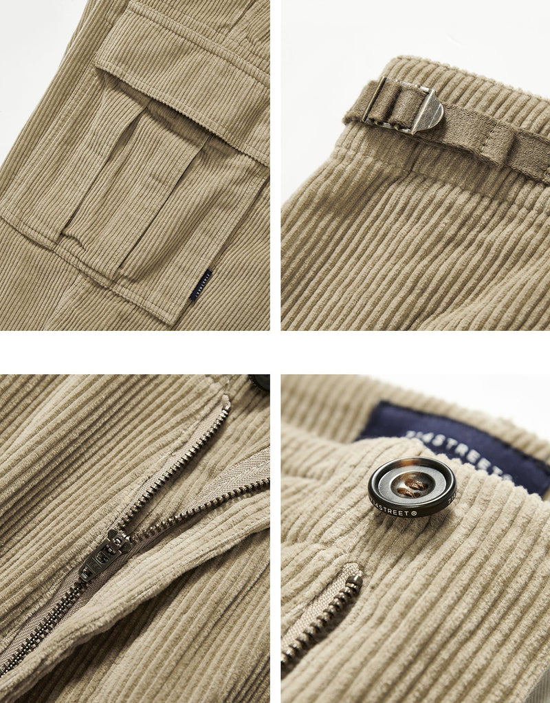 Corduroy cargo pants　N1393 - NNine