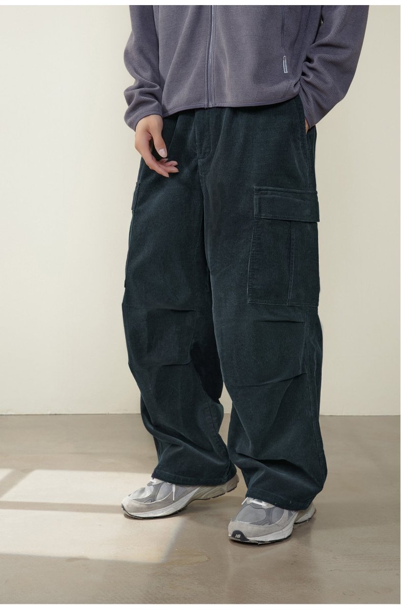 Corduroy cargo pants N2534 - NNine