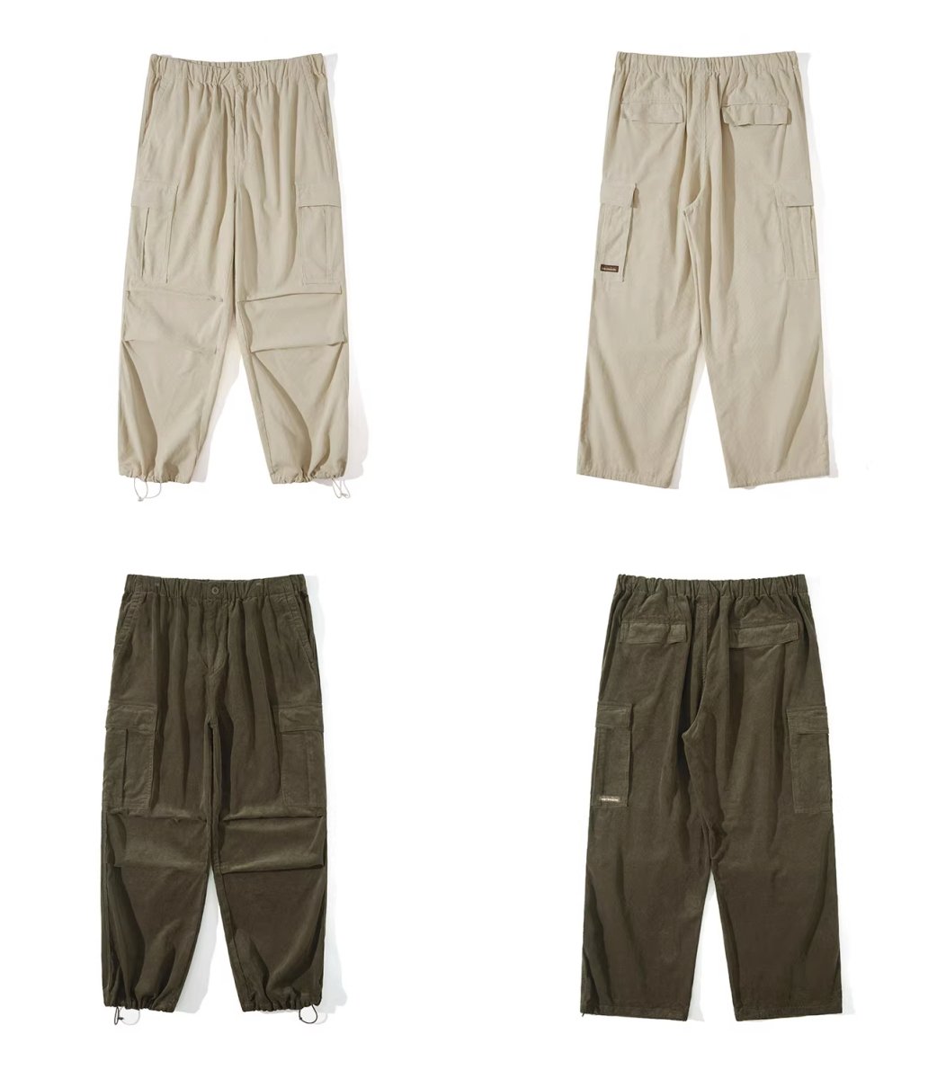 Corduroy cargo pants N2534 - NNine