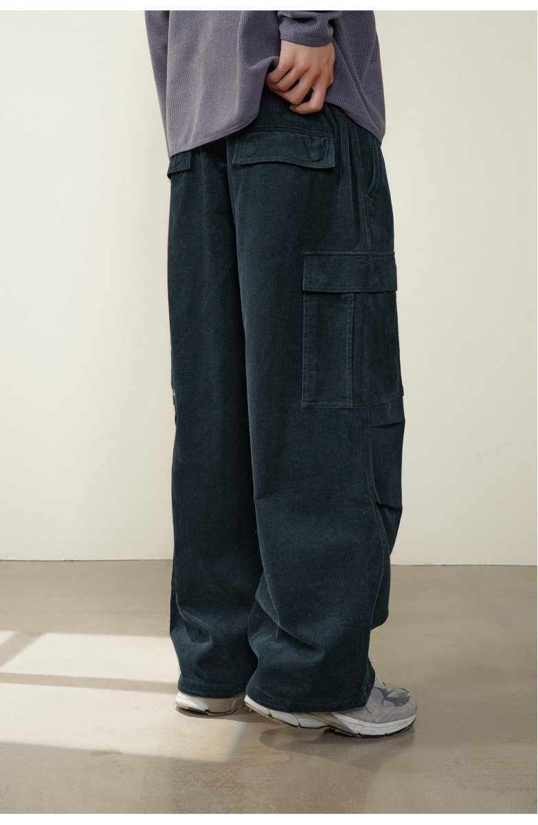 Corduroy cargo pants N2534 - NNine