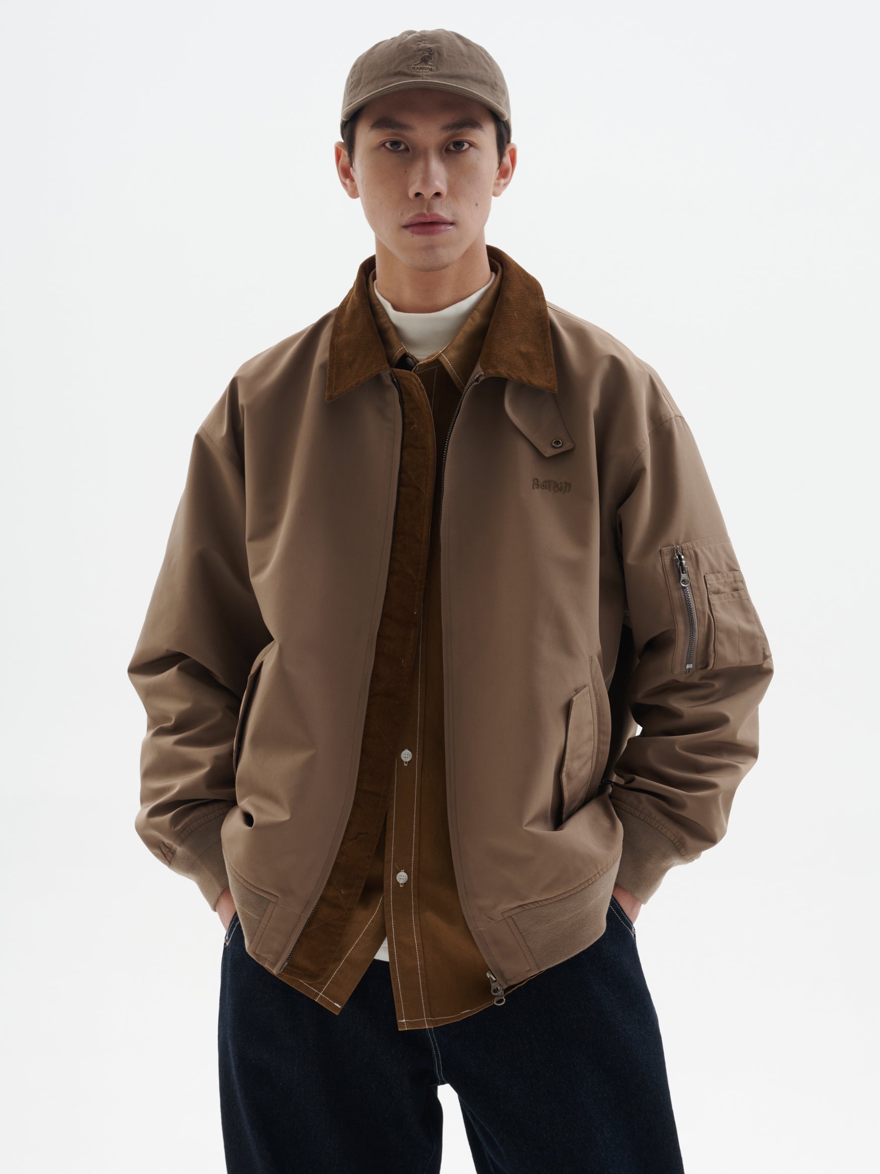 Corduroy Collar Teflon Jacket N1703