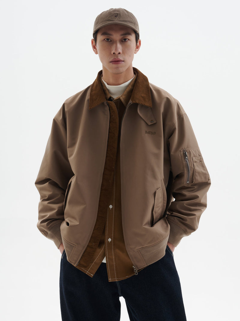 Corduroy Collar Teflon Jacket　N1703 - NNine