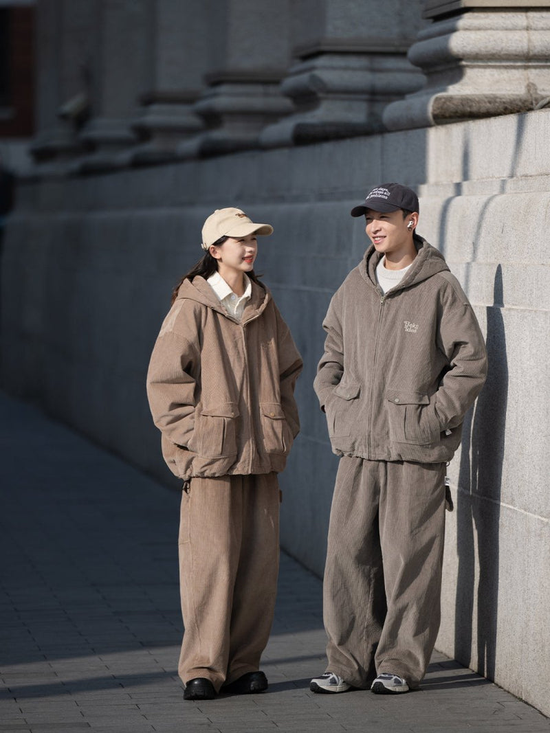 Corduroy fabric setup pants/tops N2835 - NNine