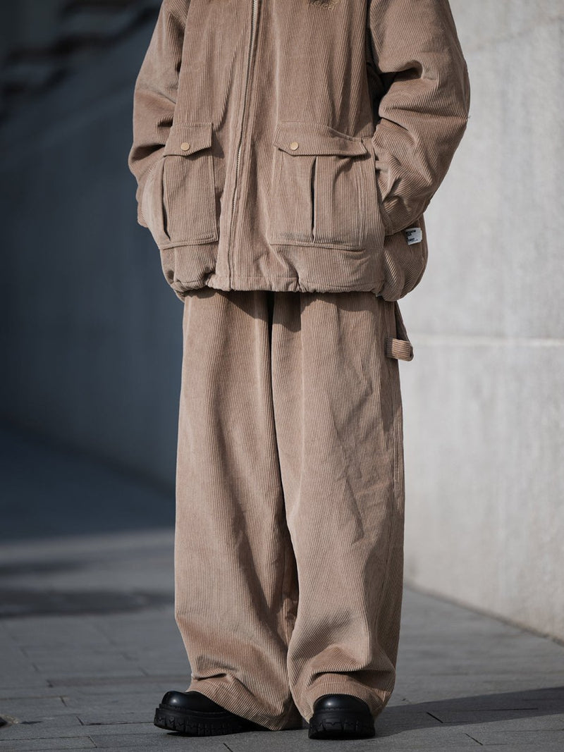 Corduroy fabric setup pants/tops N2835 - NNine