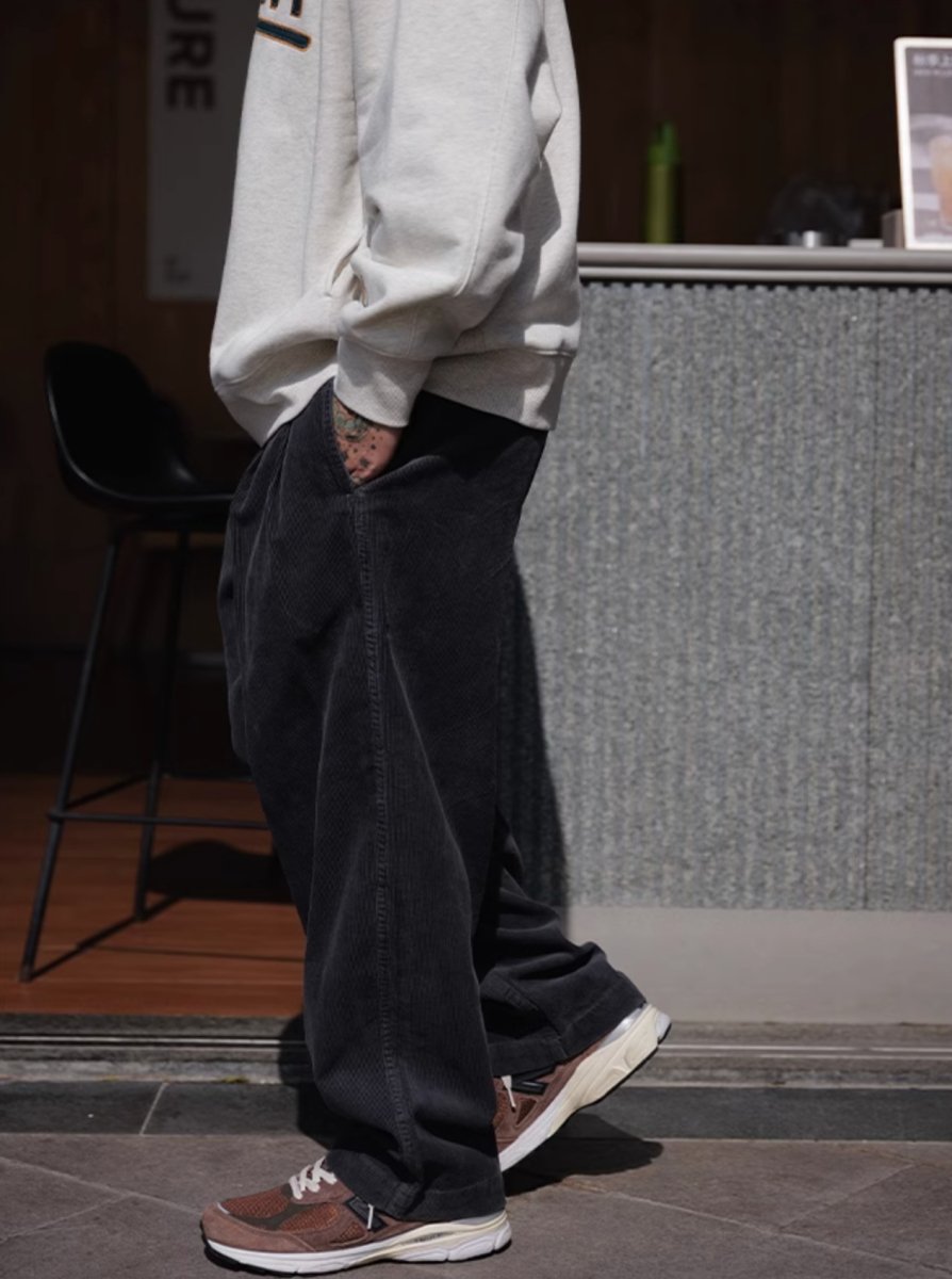 Corduroy Strate Pants N2768 - NNine